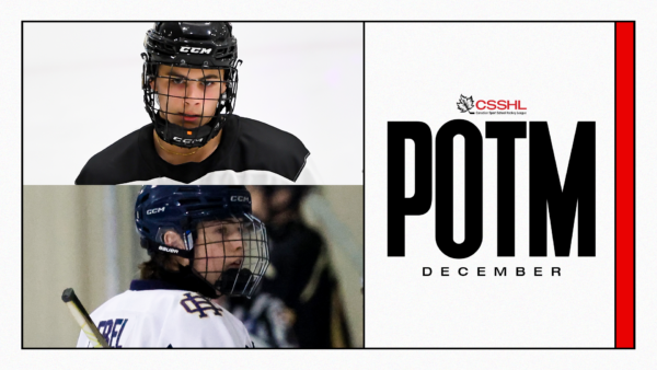 December 2025 Player of the Month Award Winners